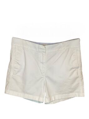 J. Crew White 5 Inch Khaki Shorts Size 8